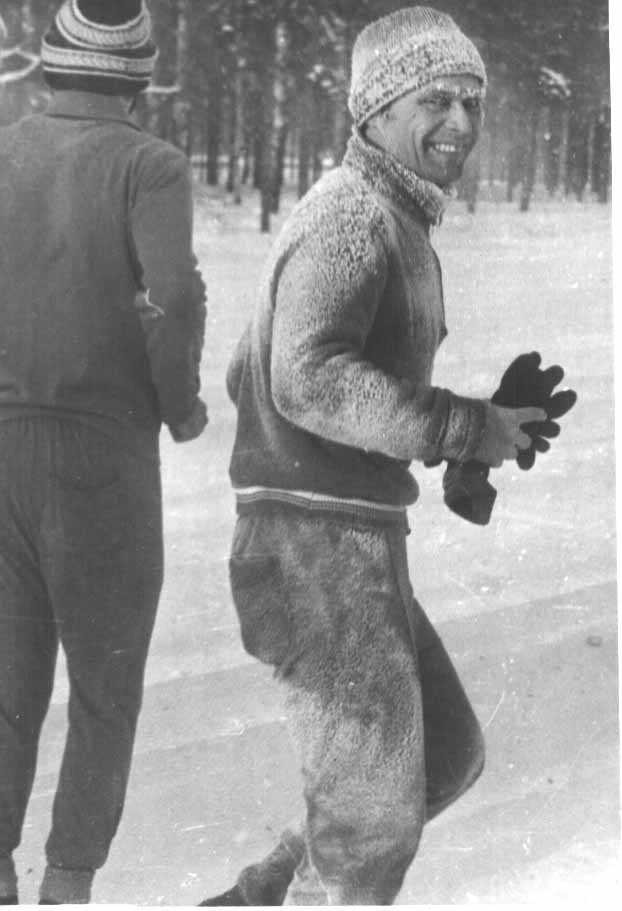 Забег "Мужество" на 30 км., на улице -30 градусов