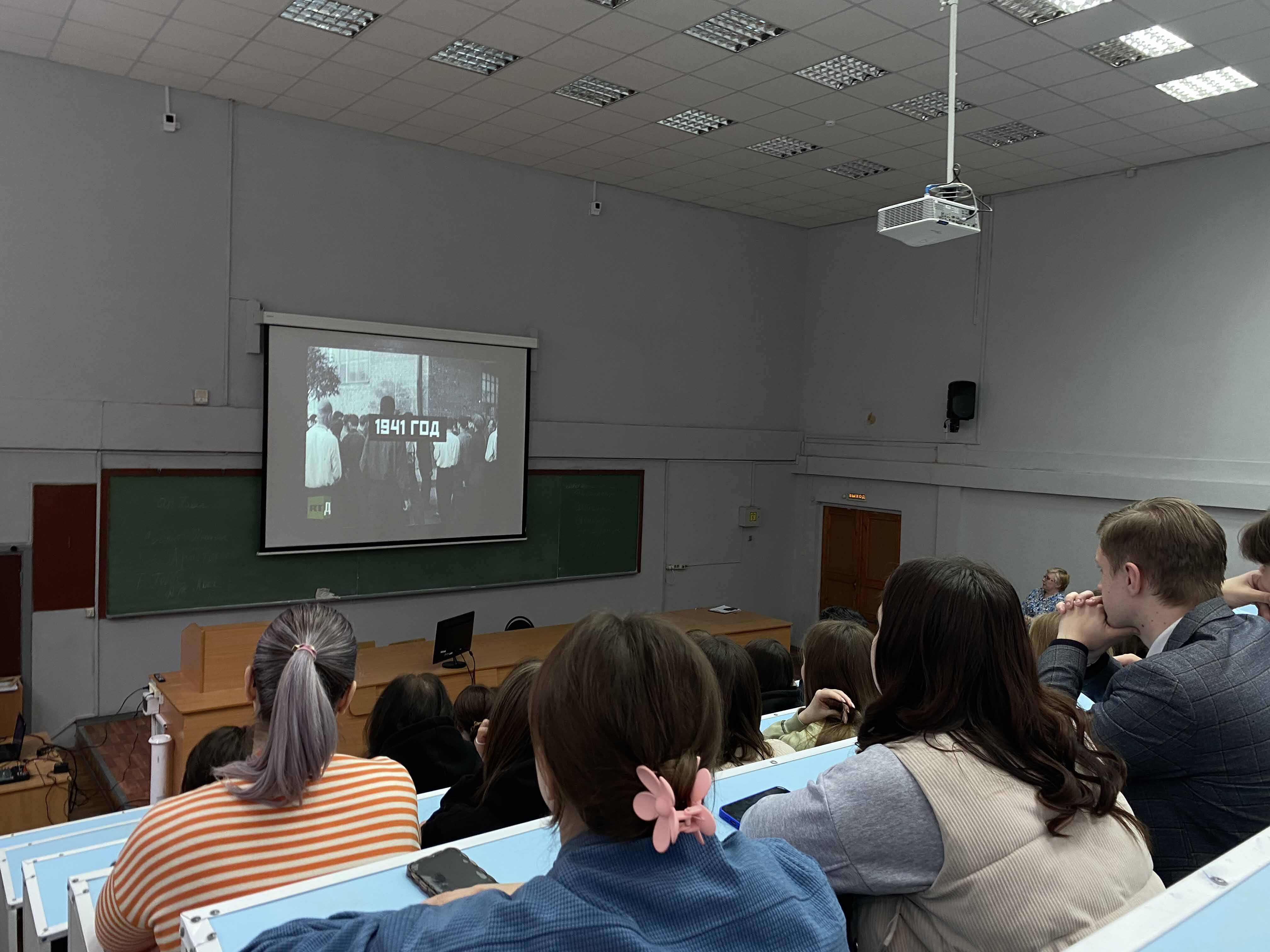 Университет присоединился к фестивалю военного кино им. Ю.Н. Озерова