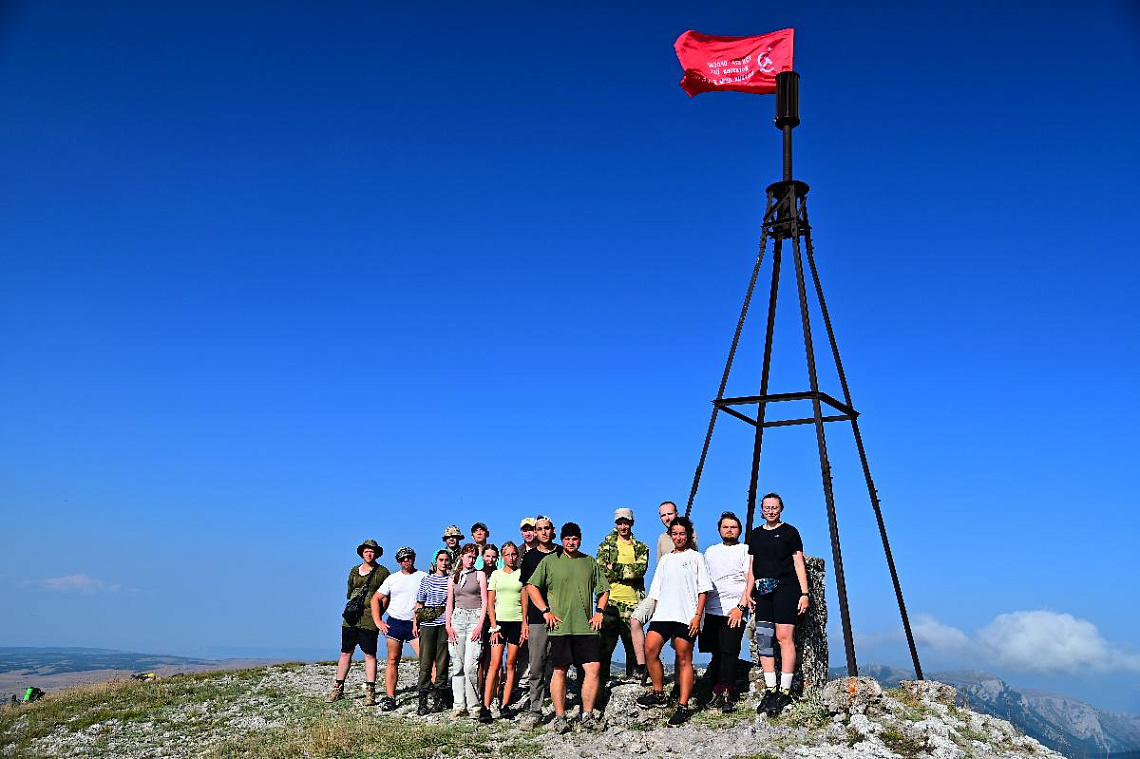 Знамя Победы над партизанским краем Крыма